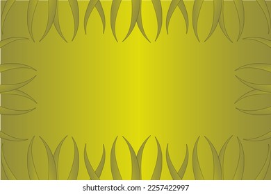 Resumen de fondo vectorial con ramas y hojas en colores degradados, espacio vacío para texto o mensaje	