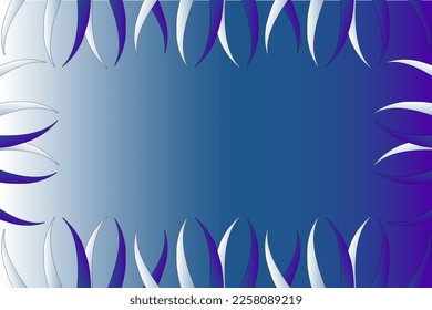 Resumen de fondo vectorial con ramas y hojas en colores degradados, espacio vacío para texto o mensaje	
