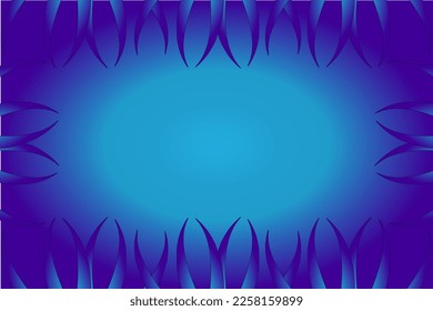 Resumen de fondo vectorial con ramas y hojas en colores degradados, espacio vacío para texto o mensaje	