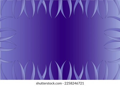 Abstract vector background with twigs and leaves in gradient colors, empty space for text or message	