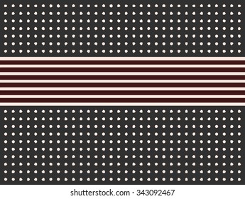 Abstract vector background. Two-tone composition of irregular basic geometric elements.