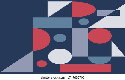 Abstract vector background for use in design