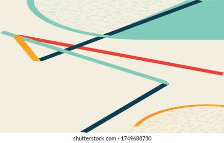 Abstract vector background for use in design