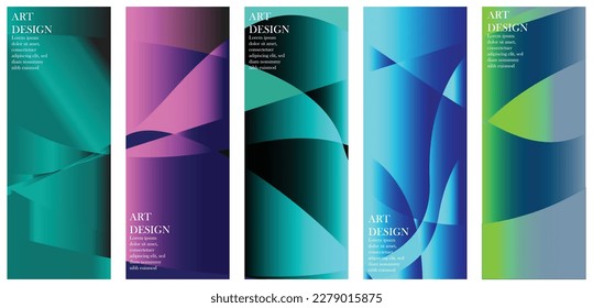 Abstract vector background for use in design