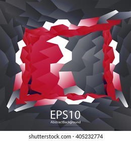 Abstract vector background for use in design