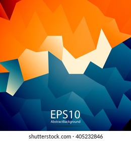 Abstract vector background for use in design