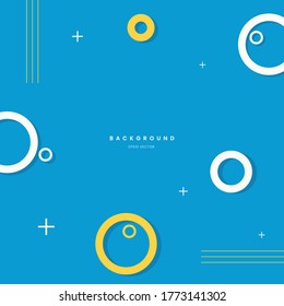 fondo vectorial abstracto con una variedad de colores y formas armoniosas