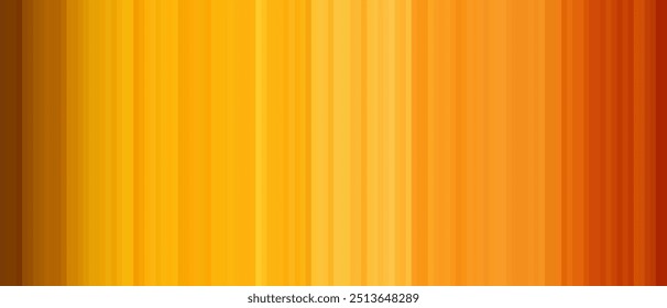 Abstract vector background with vertical stripes in warm tones, perfect for creating a dynamic and energetic design