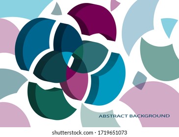  Fondo del vector abstracto. Formas geométricas volumétricas de color azul, cian, rosa. Diseño de portada para revista, libro, salvapantallas, banner.