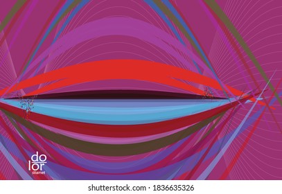 Abstract vector background or wallpaper with digital geometric polygonal transparent texture over wire frame futuristic shape. Technology data science banner template.
