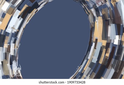 Abstract vector background or wallpaper with digital geometric polygonal transparent texture over wire frame futuristic shape. Technology data science banner template.