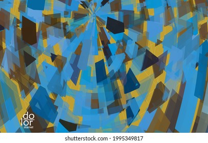 Abstract vector background or wallpaper with digital geometric polygonal transparent texture over wire frame futuristic shape. Technology data science banner template.
