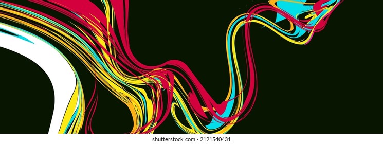 abstrakter Vektorhintergrund und Bildschirmhintergrund. Grußkartendesign
