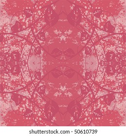 Abstract vector background in warm colors