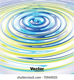 Abstract Vector Background  as water splash