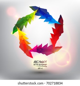 Abstract vector background. Watercolor and acrylic brush strokes on the white panel with place for your text. Can be used for poster, brochure and advertisement material. Vector illustration. Eps10.