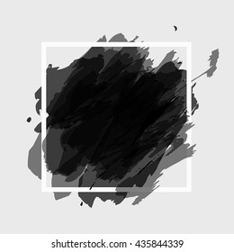 Abstract vector background, watercolor effect