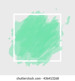 Abstract vector background, watercolor effect