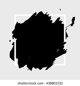Abstract vector background, watercolor effect