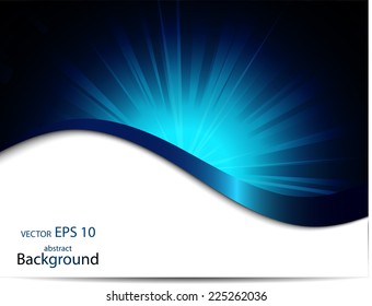 Abstract vector background. Abstract wave