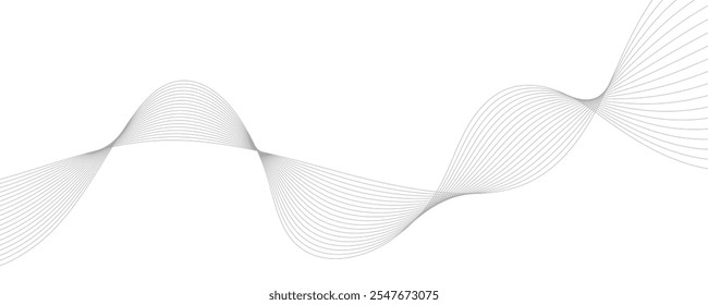 abstract vector background with waves
