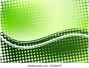 abstract vector background with waves