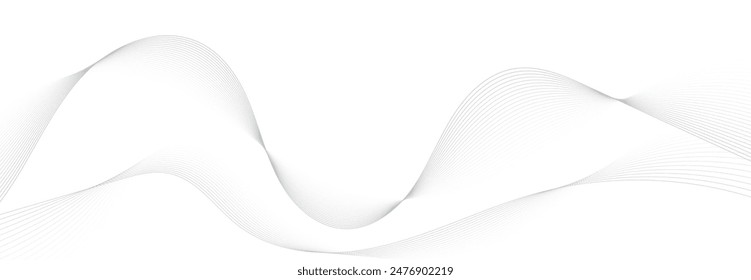 Abstract vector background with waves. EPS10