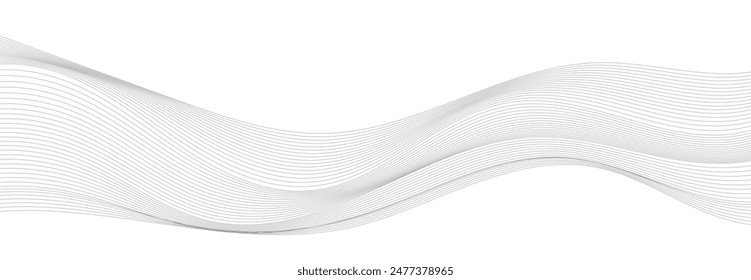 Abstract vector background with waves. EPS10