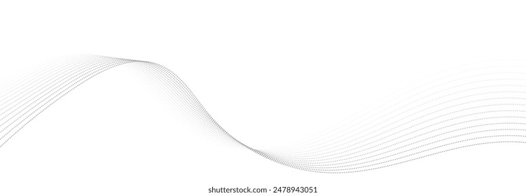 Abstract vector background with waves. EPS10