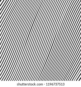 Abstract Vector Background of Waves, Line Stripes Irregular Wave Background, Abstract Minimal Design, Stylized Flowing Water 3d Illusion, Graphic Line Art