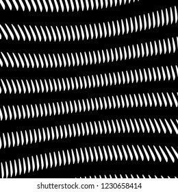 Abstract Vector Background of Waves, Line Stripes Irregular Wave Background, Abstract Minimal Design, Stylized Flowing Water 3d Illusion, Graphic Line Art