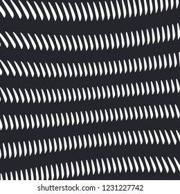 Abstract Vector Background of Waves, Line Stripes Irregular Wave Background, Abstract Minimal Design, Stylized Flowing Water 3d Illusion, Graphic Line Art