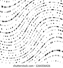 Abstract Vector Background of Waves, Line Stripes Irregular Wave Background, Abstract Minimal Design, Stylized Flowing Water 3d Illusion, Graphic Line Art