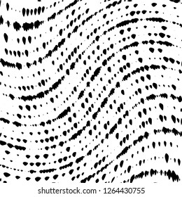 Abstract Vector Background of Waves, Line Stripes Irregular Wave Background, Abstract Minimal Design, Stylized Flowing Water 3d Illusion, Graphic Line Art

