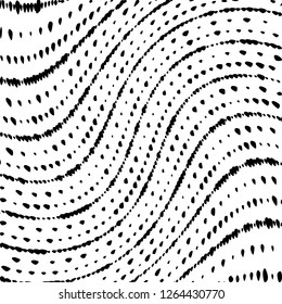 Abstract Vector Background of Waves, Line Stripes Irregular Wave Background, Abstract Minimal Design, Stylized Flowing Water 3d Illusion, Graphic Line Art

