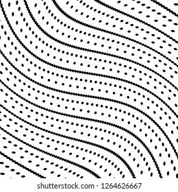 Abstract Vector Background of Waves, Line Stripes Irregular Wave Background, Abstract Minimal Design, Stylized Flowing Water 3d Illusion, Graphic Line Art