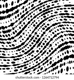 Abstract Vector Background of Waves, Line Stripes Irregular Wave Background, Abstract Minimal Design, Stylized Flowing Water 3d Illusion, Graphic Line Art