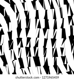 Abstract Vector Background of Waves, Line Stripes Irregular Wave Background, Abstract Minimal Design, Stylized Flowing Water 3d Illusion, Graphic Line Art