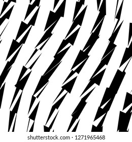 Abstract Vector Background of Waves, Line Stripes Irregular Wave Background, Abstract Minimal Design, Stylized Flowing Water 3d Illusion, Graphic Line Art