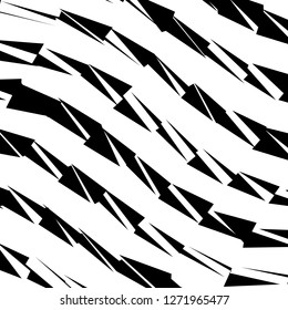 Abstract Vector Background of Waves, Line Stripes Irregular Wave Background, Abstract Minimal Design, Stylized Flowing Water 3d Illusion, Graphic Line Art