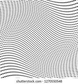 Abstract Vector Background of Waves, Triangle Lines Stripes Wave Background, Abstract Minimal Design, Stylized Flowing Water 3d Illusion, NYC Style Graphic Line Art
