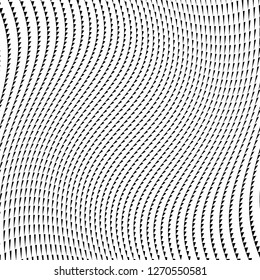 Abstract Vector Background of Waves, Triangle Lines Stripes Wave Background, Abstract Minimal Design, Stylized Flowing Water 3d Illusion, NYC Style Graphic Line Art
