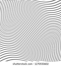 Abstract Vector Background of Waves, Triangle Lines Stripes Wave Background, Abstract Minimal Design, Stylized Flowing Water 3d Illusion, NYC Style Graphic Line Art
