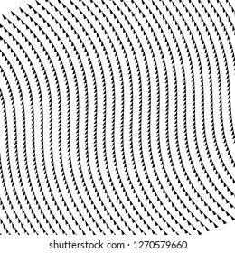 Abstract Vector Background of Waves, Triangle Lines Stripes Wave Background, Abstract Minimal Design, Stylized Flowing Water 3d Illusion, Graphic Line Art