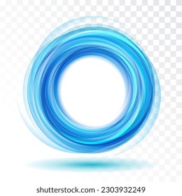 Abstract vector background wavy blue circle. Circle lines. Blue circles. Abstract circles waves. Blue Circle frame tranparent isolated on white background with empty space. - Powered by Shutterstock - Get 15% off with code: PIKWIZARD15