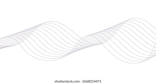 Abstract vector background with wavy lines minimalist background featuring a seamless blend of white and gray tones. The design is clean and modern, with subtle gradients and soft transitions that 