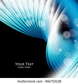 Abstract vector background, wavy lines for brochure, website, flyer design. Eps10