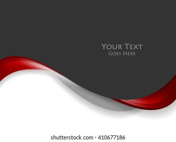 Abstract vector background, wavy lines for brochure, website, flyer design. Eps10