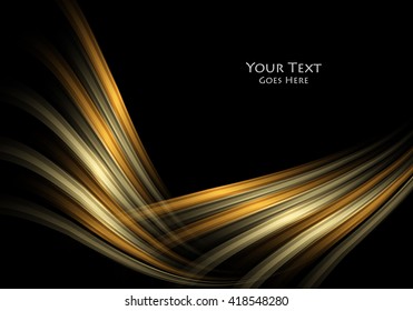 Abstract Vector Background, Wavy Lines For Brochure, Website, Flyer Design. Eps10