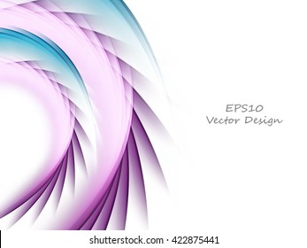 Abstract vector background, wavy lines for brochure, website, flyer design. Eps10